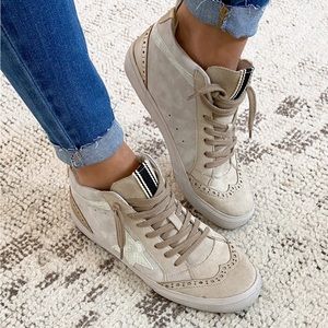 Talulah Mid Star Sneaker Neutral 7.5